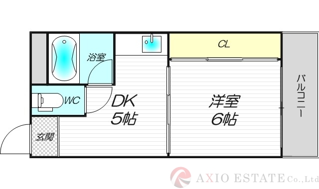 5階の間取り図