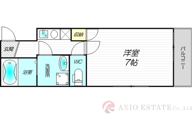4階の間取り図