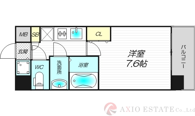 7階の間取り図