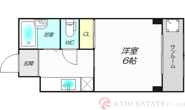 2階の間取り図