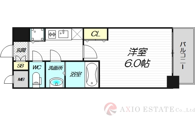 3階の間取り図