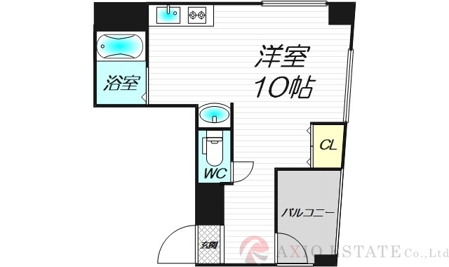 2階の間取り図