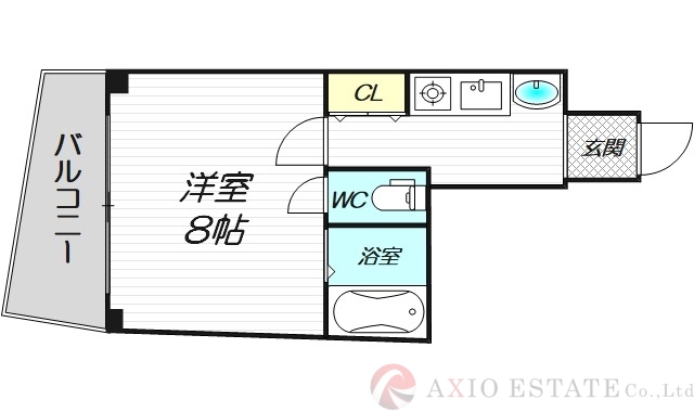 4階の間取り図
