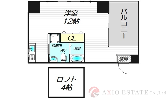 3階の間取り図