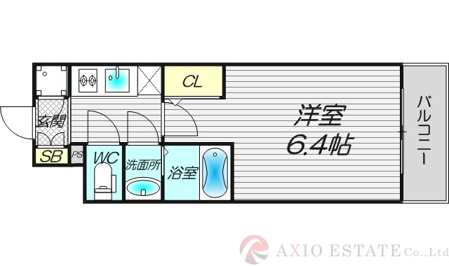 5階の間取り図