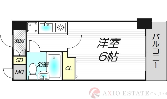 3階の間取り図