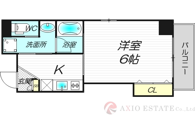 5階の間取り図