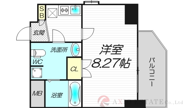 10階の間取り図