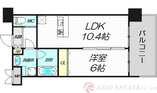 8階の間取り図