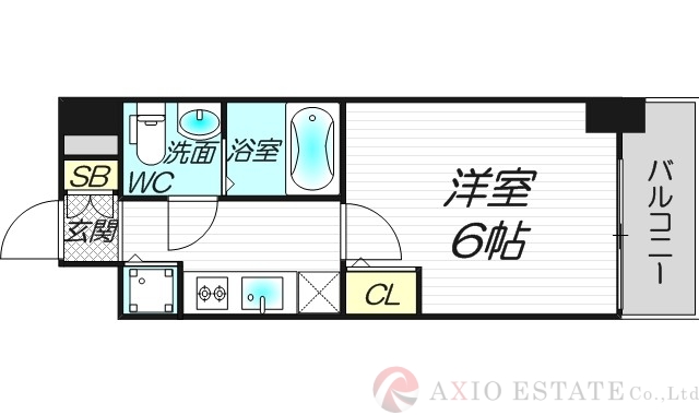 7階の間取り図