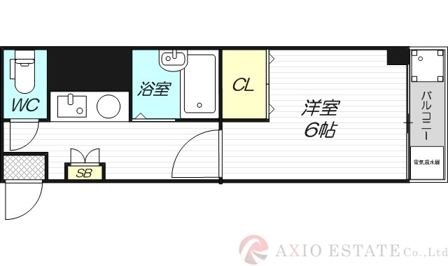 4階の間取り図