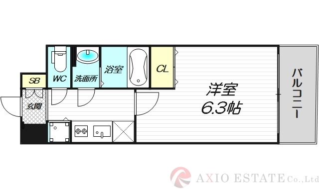 12階の間取り図