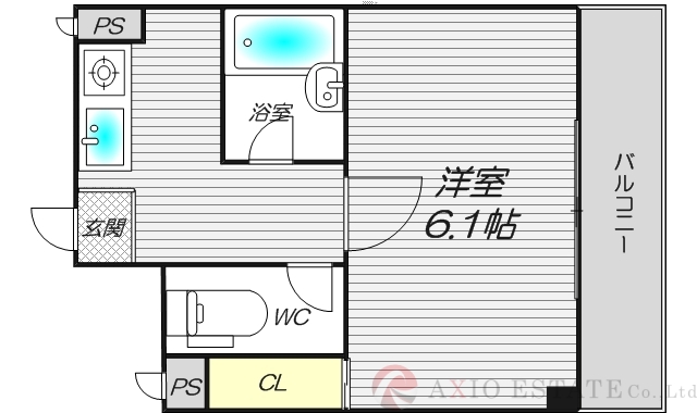 8階の間取り図