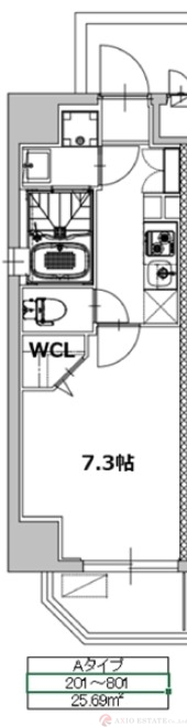 3階の間取り図