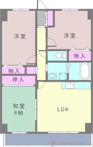 5階の間取り図