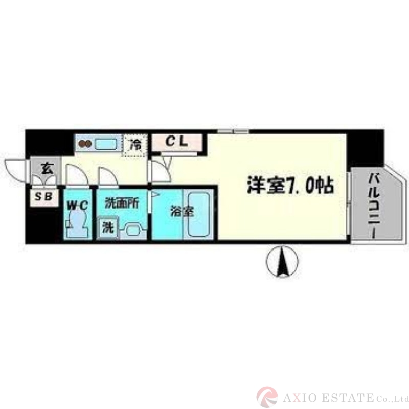 5階の間取り図