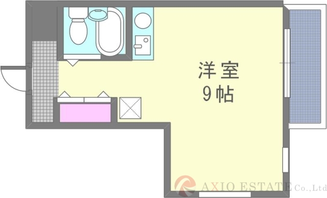 2階の間取り図