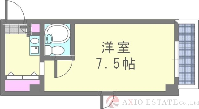 2階の間取り図