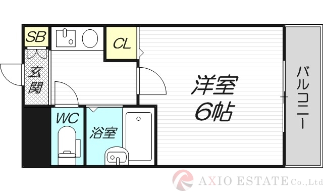 2階の間取り図