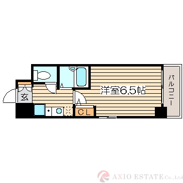 3階の間取り図