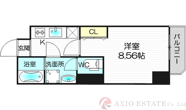 7階の間取り図