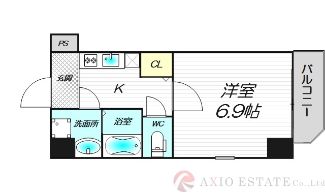 5階の間取り図