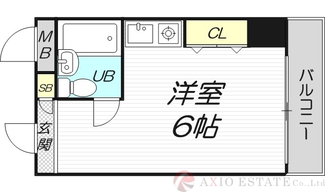 2階の間取り図