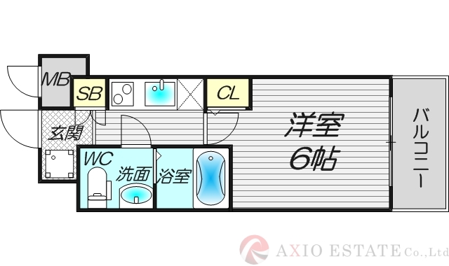 10階の間取り図