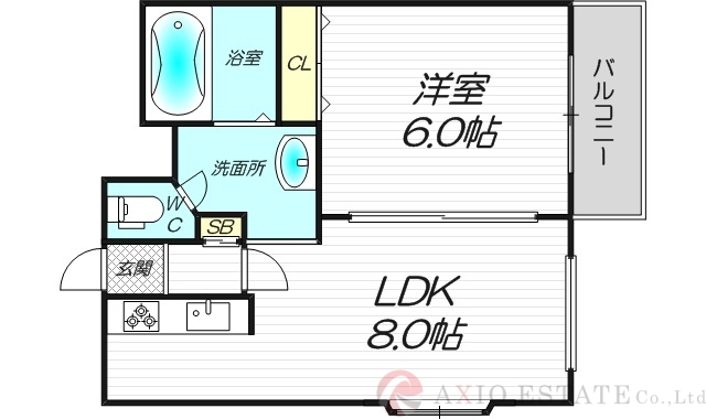 7階の間取り図