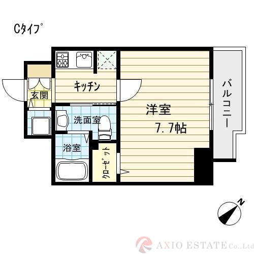 11階の間取り図