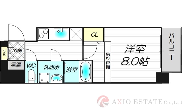 7階の間取り図