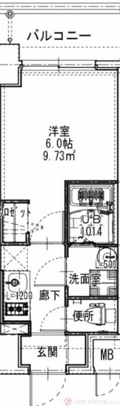 10階の間取り図