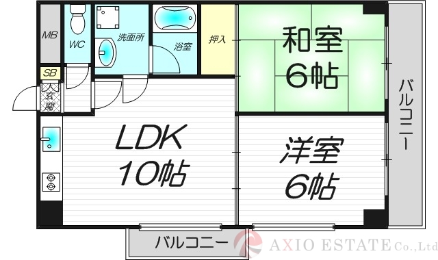 3階の間取り図