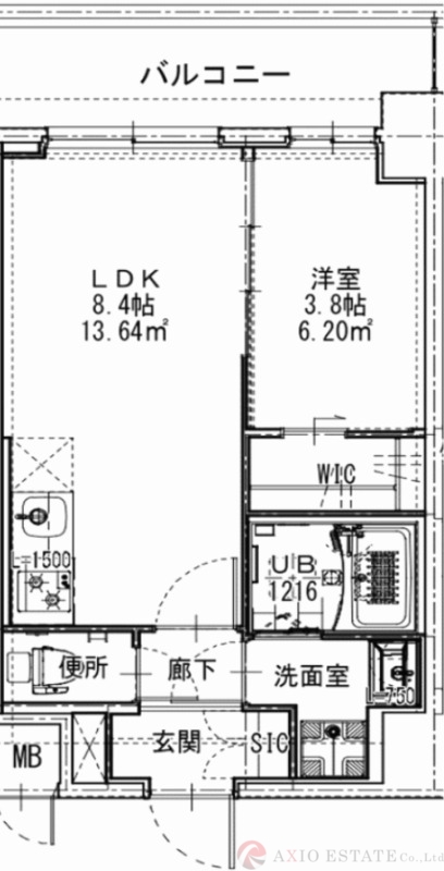 9階の間取り図