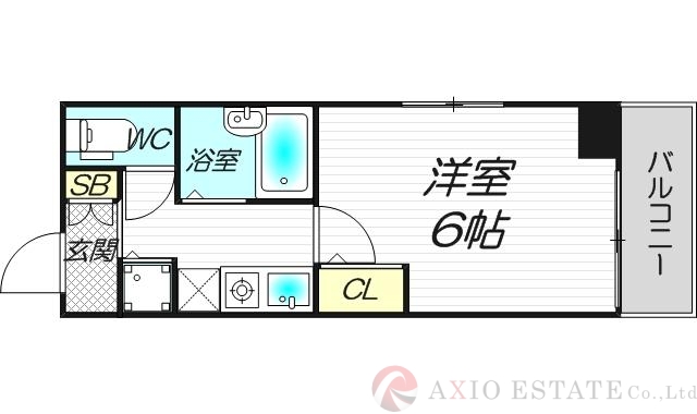 9階の間取り図