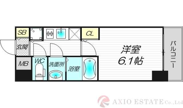 3階の間取り図