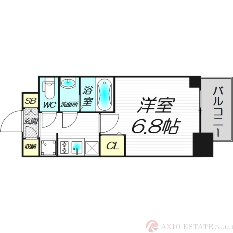 5階の間取り図