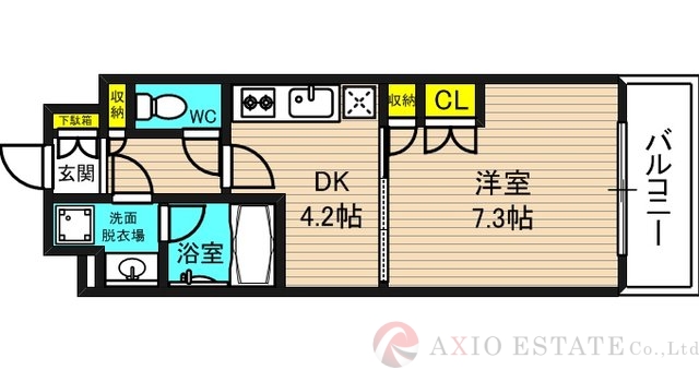 カップル・新婚さん・贅沢な一人暮らしにおすすめ1DK