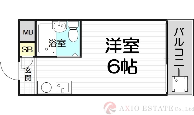 3階の間取り図