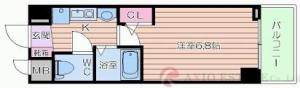 6階の間取り図