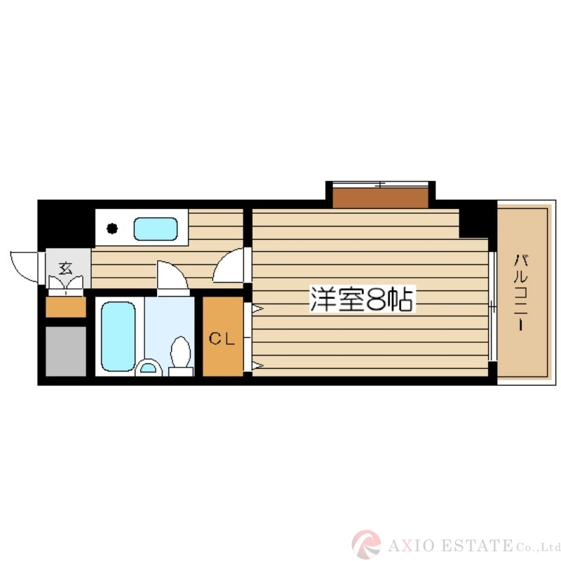 2階の間取り図