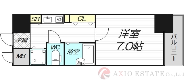 11階の間取り図
