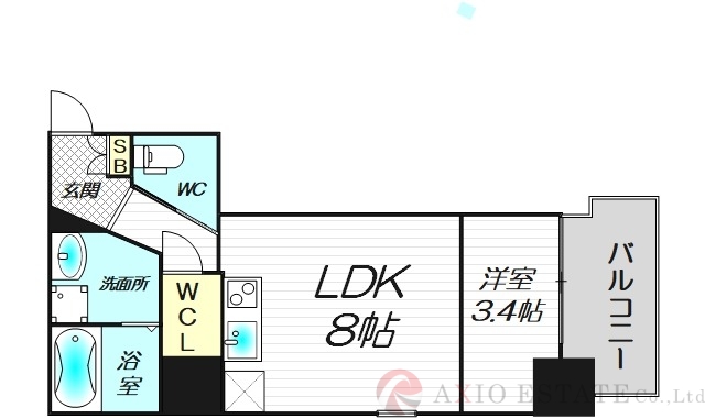 12階の間取り図