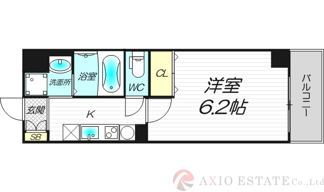1階の間取り図