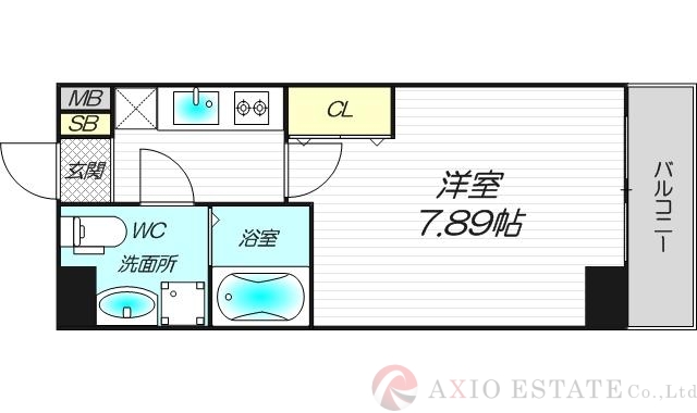 6階の間取り図