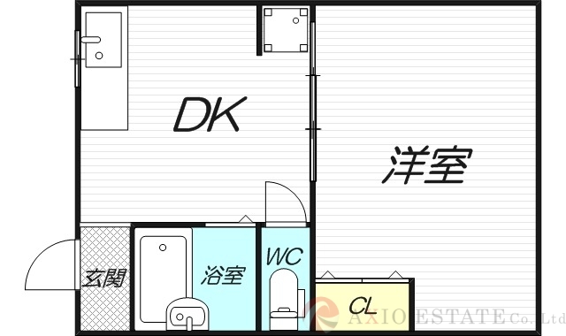 3階の間取り図