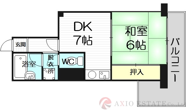 7階の間取り図