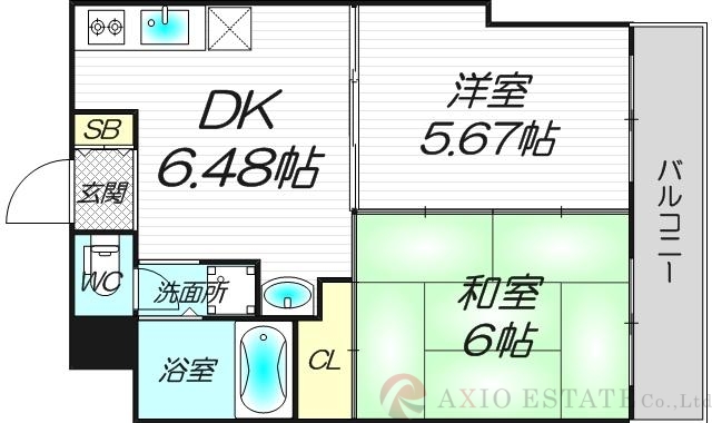 10階の間取り図