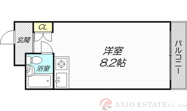 4階の間取り図