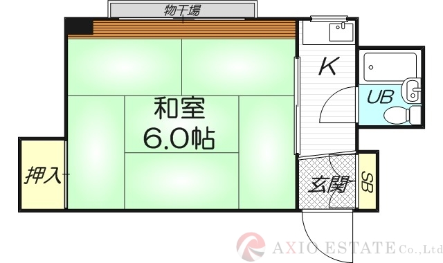 4階の間取り図